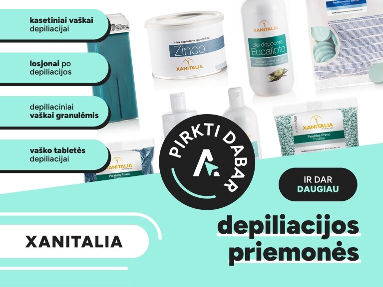 XANITALIA vaškas depiliacijai