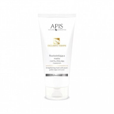 APIS EXCLUSIVE TERAPIS šviesinanti kaukė su aukso dumbliais ir ikrais, 200 ml.