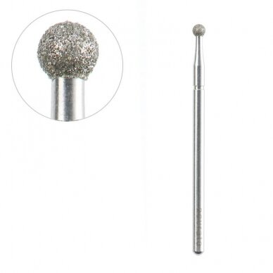 Profesionalus deimantinis frezos antgalis ACURATA 2,5 / 2,5 mm Profesionalus deimantinis frezos antgalis ACURATA 2,5 / 2,5 mm