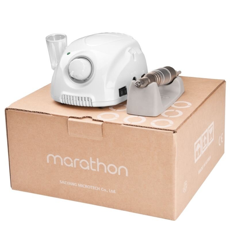 Profesionali elektrinė freza manikiūro ir pedikiūro darbams MARATHON 3 CHAMPION H200, baltos spalvos 4 Profesionali elektrinė freza manikiūro ir pedikiūro darbams MARATHON 3 CHAMPION H200, baltos spalvos 4