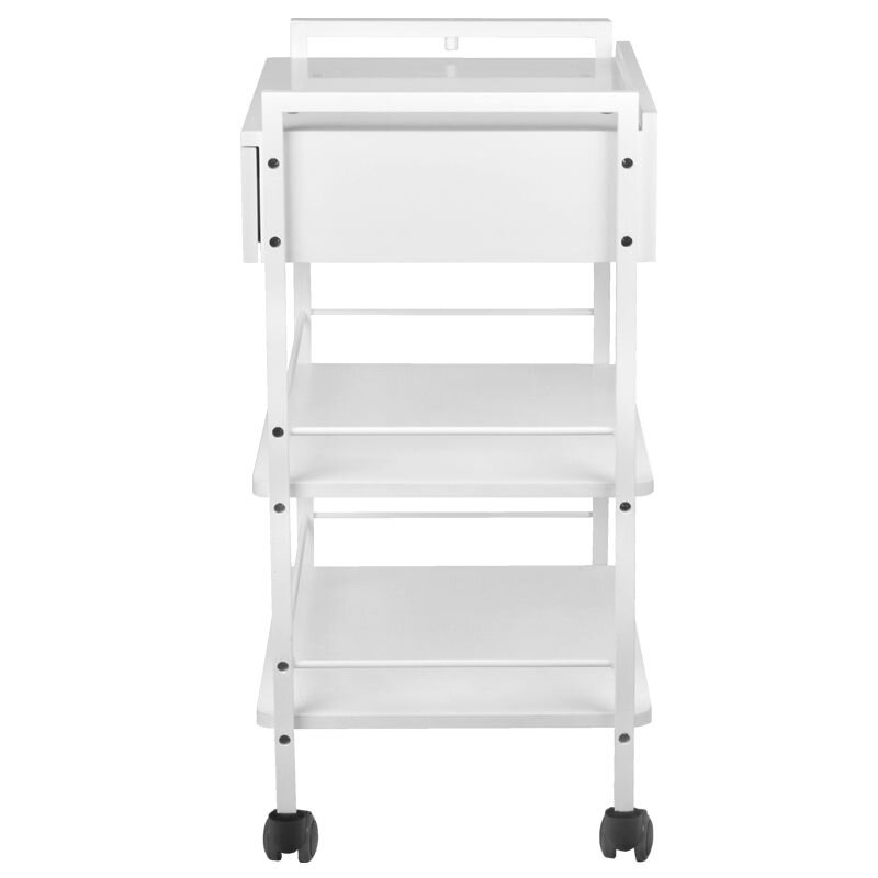 GIOVANNI CLASSIC 1019A profesionalus kosmetologinis vežimėlis, baltos spalvos 7 GIOVANNI CLASSIC 1019A profesionalus kosmetologinis vežimėlis, baltos spalvos 7