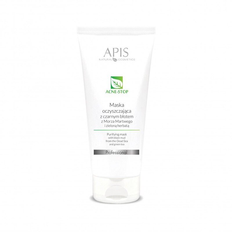 APIS ACNE-STOP valomoji veido odos kaukė su juodaisiais dumbliais ir žaliosios arbatos ekstraktais, 200 ml APIS ACNE-STOP valomoji veido odos kaukė su juodaisiais dumbliais ir žaliosios arbatos ekstraktais, 200 ml