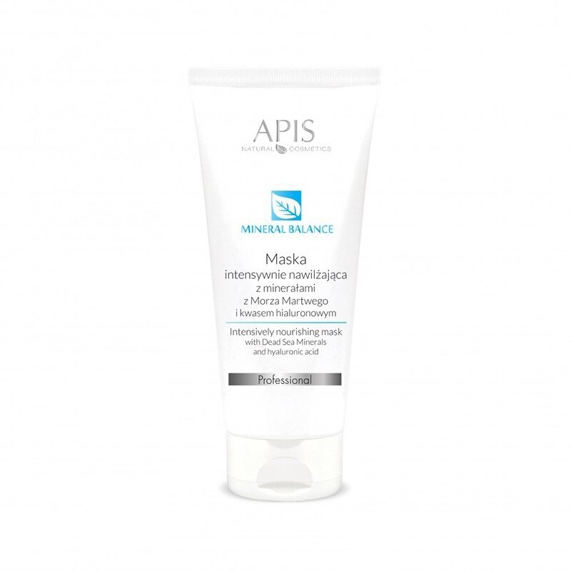 APIS MINERAL BALANCE intensyviai drėkinanti veido kaukė su hialurono rūgštimi, 200 ml. APIS MINERAL BALANCE intensyviai drėkinanti veido kaukė su hialurono rūgštimi, 200 ml.