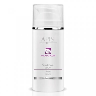 APIS KAKADU PLUM maksimaliai drėkinantis slyvų ekstrakto serumas veido odai su vitaminu C, 100 ml