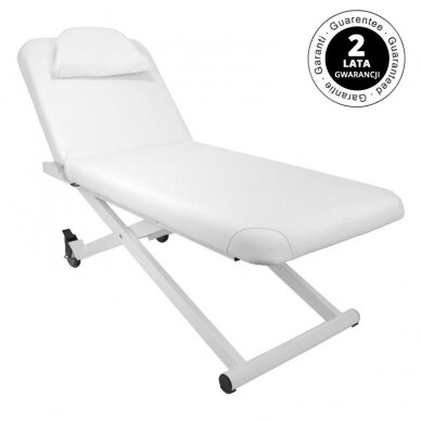 Profesionalus elektrinis masažo stalas-gultas AZZURRO 329E (1 variklis), baltos spalvos 5 Profesionalus elektrinis masažo stalas-gultas AZZURRO 329E (1 variklis), baltos spalvos 5