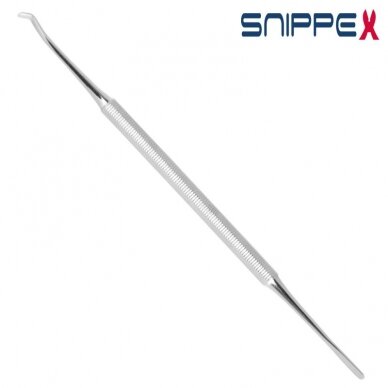 SNIPPEX PODO profesionalus dvipusis įrankis manikiūro ir pedikiūro darbams, 15 cm. 1 SNIPPEX PODO profesionalus dvipusis įrankis manikiūro ir pedikiūro darbams, 15 cm. 1