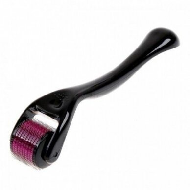 DERMA ROLLER mezoterapijai (1,5 mm) 540 plieno adatos DERMA ROLLER mezoterapijai (1,5 mm) 540 plieno adatos