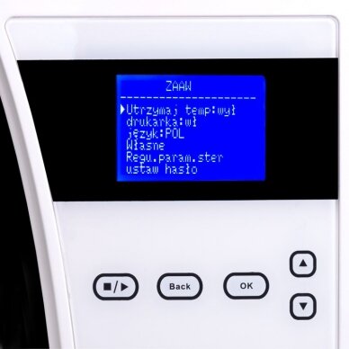 LAFOMED PREMIUM LINE LFSS12AA LCD medicininis autoklavas su spausdintuvu 12-L (medicininė B klasė) 6 LAFOMED PREMIUM LINE LFSS12AA LCD medicininis autoklavas su spausdintuvu 12-L (medicininė B klasė) 6