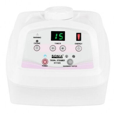 Profesionalus veido garinimo prietaisas - vapozonas H1105 SONIA 2 Profesionalus veido garinimo prietaisas - vapozonas H1105 SONIA 2