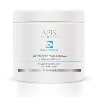 APIS OXY2 TERAPIS alginatinė veido kaukė su aktyviuoju deguonimi, 200 g. APIS OXY2 TERAPIS alginatinė veido kaukė su aktyviuoju deguonimi, 200 g.