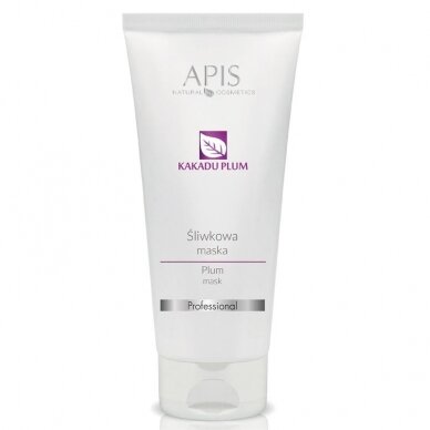 APIS KAKADU PLUM slyvų ekstrakto kaukė veidui ir kaklui, 200 ml APIS KAKADU PLUM slyvų ekstrakto kaukė veidui ir kaklui, 200 ml