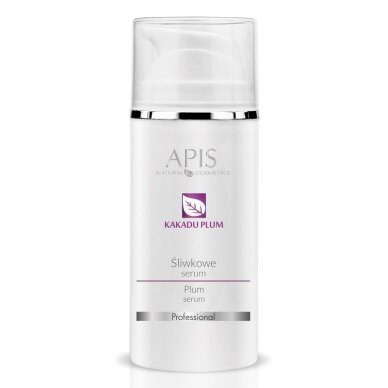 APIS KAKADU PLUM maksimaliai drėkinantis slyvų ekstrakto serumas veido odai su vitaminu C, 100 ml APIS KAKADU PLUM maksimaliai drėkinantis slyvų ekstrakto serumas veido odai su vitaminu C, 100 ml