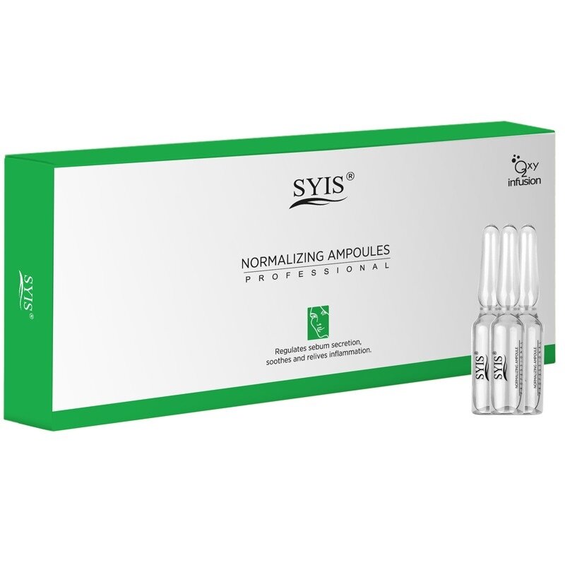 SYIS odą normalizuojančios ampulės su cinku ir vitaminu PP, 10*3 ml. SYIS odą normalizuojančios ampulės su cinku ir vitaminu PP, 10*3 ml.