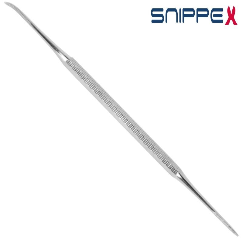 SNIPPEX profesionalus dvipusis įrankis manikiūro ir pedikiūro darbams, 13 cm. 1 SNIPPEX profesionalus dvipusis įrankis manikiūro ir pedikiūro darbams, 13 cm. 1