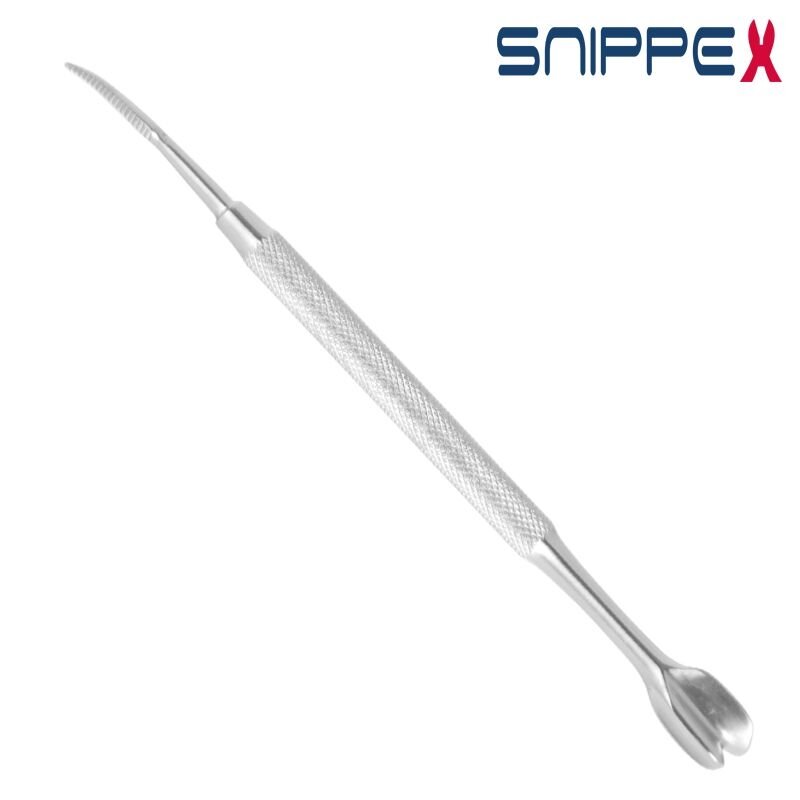 SNIPPEX PODO profesionalus dvipusis įrankis manikiūro ir pedikiūro darbams 2W1, 14 cm. 1 SNIPPEX PODO profesionalus dvipusis įrankis manikiūro ir pedikiūro darbams 2W1, 14 cm. 1