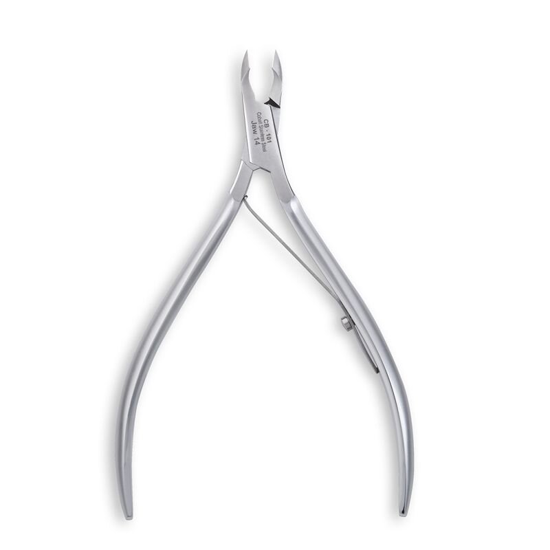OMI PRO LINE profesionalios manikiūro žnyplutės odelėms CB-101, 12/4 mm 1 OMI PRO LINE profesionalios manikiūro žnyplutės odelėms CB-101, 12/4 mm 1