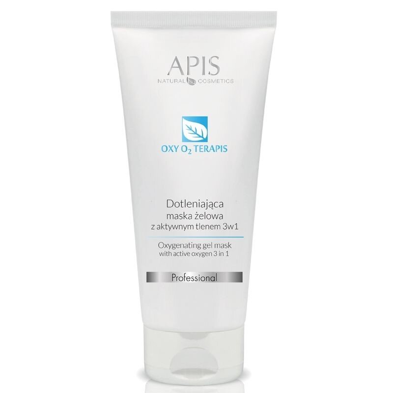 APIS OXY2 TERAPIS veido kaukė  3in1 su aktyviuoju deguonimi, 200 ml