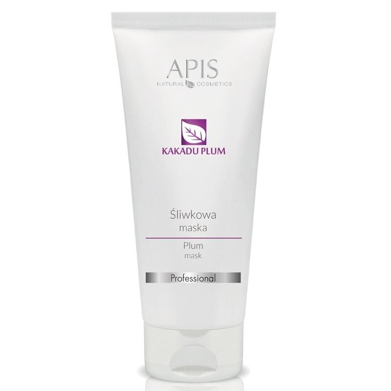 APIS KAKADU PLUM slyvų ekstrakto kaukė veidui ir kaklui, 200 ml