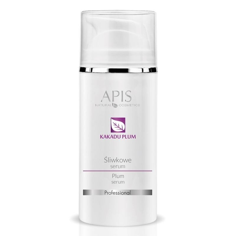 APIS KAKADU PLUM maksimaliai drėkinantis slyvų ekstrakto serumas veido odai su vitaminu C, 100 ml APIS KAKADU PLUM maksimaliai drėkinantis slyvų ekstrakto serumas veido odai su vitaminu C, 100 ml