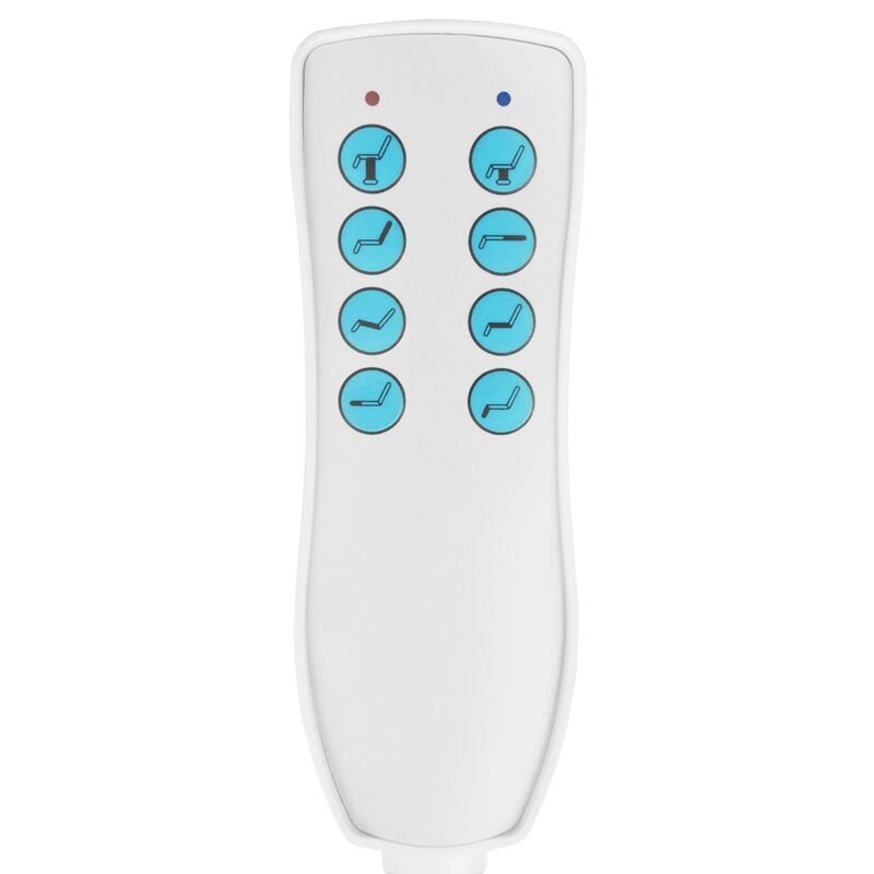 Profesionali elektrinė procedūrinė lova-gultas AZZURRO 869A, pilkos spalvos (4 varikliai) 2