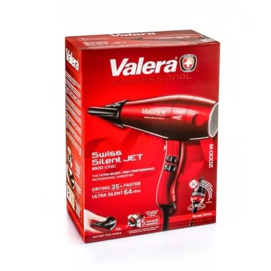 VALERA SWISS profesionalus plaukų džiovintuvas SILENT 8500 IONIC VALERA SWISS profesionalus plaukų džiovintuvas SILENT 8500 IONIC