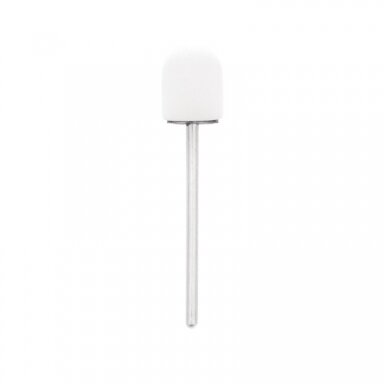 EXO PROFESSIONAL abrazyviniai antgaliai pedikiūro procedūroms 10mm/#150, 10 vnt. HARD CAP WHITE EXO PROFESSIONAL abrazyviniai antgaliai pedikiūro procedūroms 10mm/#150, 10 vnt. HARD CAP WHITE