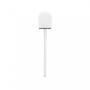 EXO PROFESSIONAL abrazyviniai antgaliai pedikiūro procedūroms 13mm/#60, 10 vnt. HARD CAP WHITE EXO PROFESSIONAL abrazyviniai antgaliai pedikiūro procedūroms 13mm/#60, 10 vnt. HARD CAP WHITE