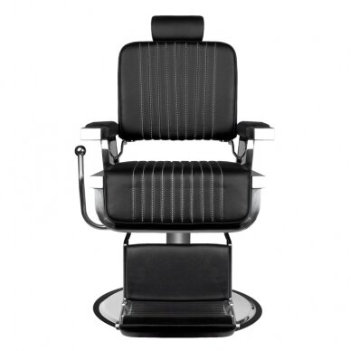 Profesionali barberio kėdė kirpykloms ir barbershopams HAIR SYSTEM ROYAL X, juodos spalvos 2 Profesionali barberio kėdė kirpykloms ir barbershopams HAIR SYSTEM ROYAL X, juodos spalvos 2