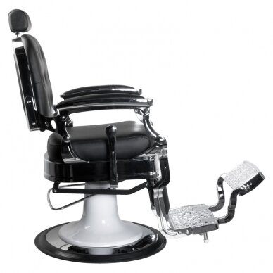 Profesionali barberio kėdė kirpykloms ir grožio salonams GABBIANO ERNESTO BLACK 3 Profesionali barberio kėdė kirpykloms ir grožio salonams GABBIANO ERNESTO BLACK 3