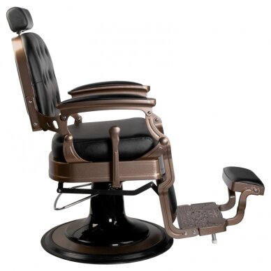 Profesionali barberio kėdė kirpykloms ir grožio salonams GABBIANO OLD ERNESTO BLACK 5 Profesionali barberio kėdė kirpykloms ir grožio salonams GABBIANO OLD ERNESTO BLACK 5
