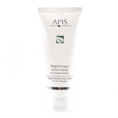 APIS regeneruojanti kreminė kaukė veido masažui, 200 ml APIS regeneruojanti kreminė kaukė veido masažui, 200 ml