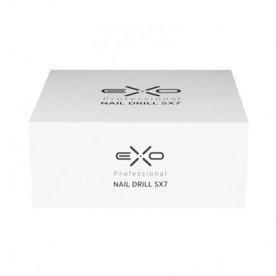 EXO PROFESSIONAL SILENT SX7 profesionali elektrinė manikiūro freza - bešepetėlinė (tyli) technologija 7 EXO PROFESSIONAL SILENT SX7 profesionali elektrinė manikiūro freza - bešepetėlinė (tyli) technologija 7