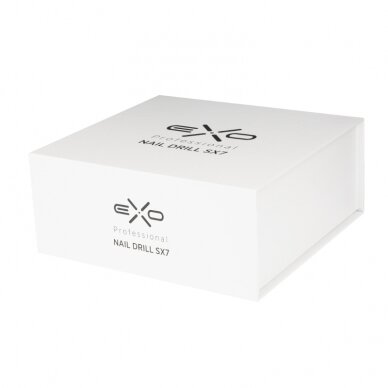 EXO PROFESSIONAL SILENT SX7 profesionali elektrinė manikiūro freza - bešepetėlinė (tyli) technologija 8 EXO PROFESSIONAL SILENT SX7 profesionali elektrinė manikiūro freza - bešepetėlinė (tyli) technologija 8