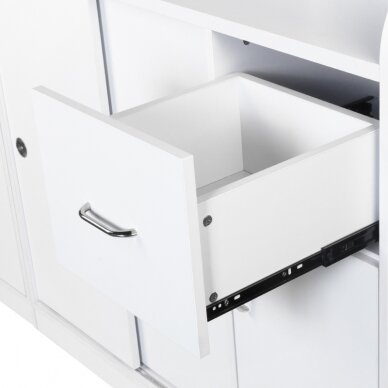 Profesionalus laukiamojo stalas - recepcija su vitrina 2in1, GABBIANO Q-0333 5 Profesionalus laukiamojo stalas - recepcija su vitrina 2in1, GABBIANO Q-0333 5