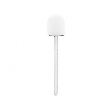 EXO PROFESSIONAL abrazyviniai antgaliai pedikiūro procedūroms 10mm/#60, 100 vnt. HARD CAP WHITE 1 EXO PROFESSIONAL abrazyviniai antgaliai pedikiūro procedūroms 10mm/#60, 100 vnt. HARD CAP WHITE 1