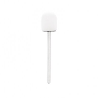 EXO PROFESSIONAL abrazyviniai antgaliai pedikiūro procedūroms 10mm/#150, 100 vnt. HARD CAP WHITE 1 EXO PROFESSIONAL abrazyviniai antgaliai pedikiūro procedūroms 10mm/#150, 100 vnt. HARD CAP WHITE 1