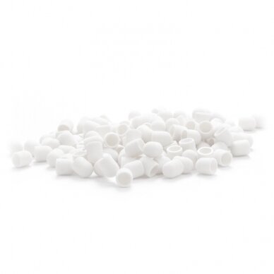 EXO PROFESSIONAL abrazyviniai antgaliai pedikiūro procedūroms 10mm/#220, 100 vnt. HARD CAP WHITE EXO PROFESSIONAL abrazyviniai antgaliai pedikiūro procedūroms 10mm/#220, 100 vnt. HARD CAP WHITE