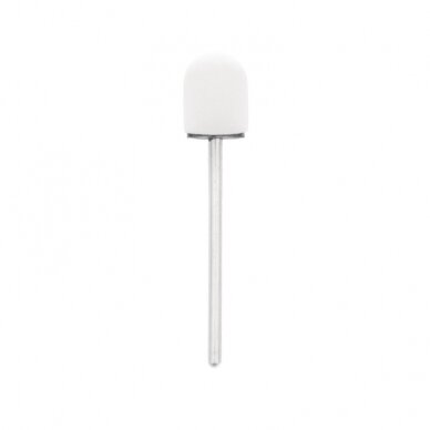 EXO PROFESSIONAL abrazyviniai antgaliai pedikiūro procedūroms 13mm/#60, 10 vnt. HARD CAP WHITE EXO PROFESSIONAL abrazyviniai antgaliai pedikiūro procedūroms 13mm/#60, 10 vnt. HARD CAP WHITE