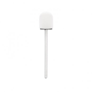 EXO PROFESSIONAL abrazyviniai antgaliai pedikiūro procedūroms 13mm/#60, 100 vnt. HARD CAP WHITE 1 EXO PROFESSIONAL abrazyviniai antgaliai pedikiūro procedūroms 13mm/#60, 100 vnt. HARD CAP WHITE 1
