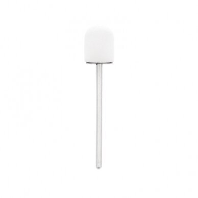 EXO PROFESSIONAL abrazyviniai antgaliai pedikiūro procedūroms 13mm/#80, 100 vnt. HARD CAP WHITE 1 EXO PROFESSIONAL abrazyviniai antgaliai pedikiūro procedūroms 13mm/#80, 100 vnt. HARD CAP WHITE 1
