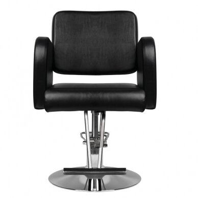 Profesionali kirpyklos kėdė HAIR SYSTEM HS92, juodos spalvos 1 Profesionali kirpyklos kėdė HAIR SYSTEM HS92, juodos spalvos 1