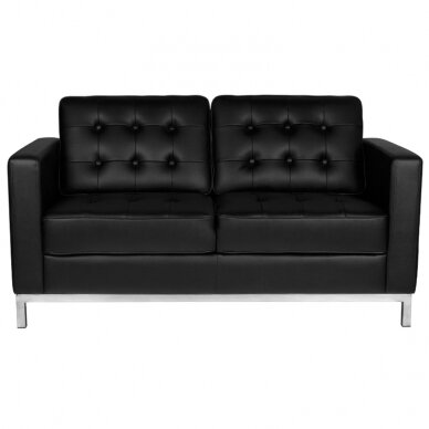 Profesionali laukiamojo sofa GABBIANO BM18019, juodos spalvos 1 Profesionali laukiamojo sofa GABBIANO BM18019, juodos spalvos 1