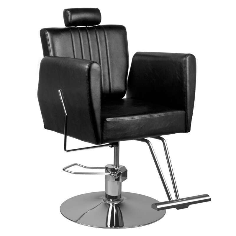 Profesionali kirpyklos ir barberių kėdė HAIR SYSTEM 0-179, juodos spalvos Profesionali kirpyklos ir barberių kėdė HAIR SYSTEM 0-179, juodos spalvos