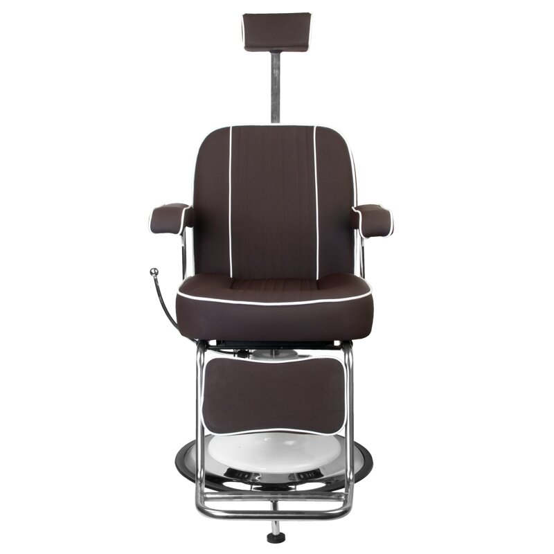 Profesionali barberio kėdė kirpykloms ir grožio salonams GABBIANO AMADEO, rudos spalvos 5 Profesionali barberio kėdė kirpykloms ir grožio salonams GABBIANO AMADEO, rudos spalvos 5