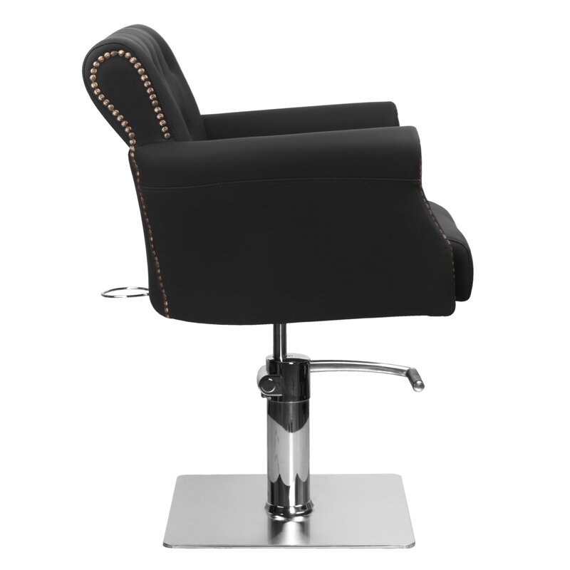 Profesionali kirpyklos kėdė HAIR SYSTEM BER 8541, juodos spalvos 2 Profesionali kirpyklos kėdė HAIR SYSTEM BER 8541, juodos spalvos 2