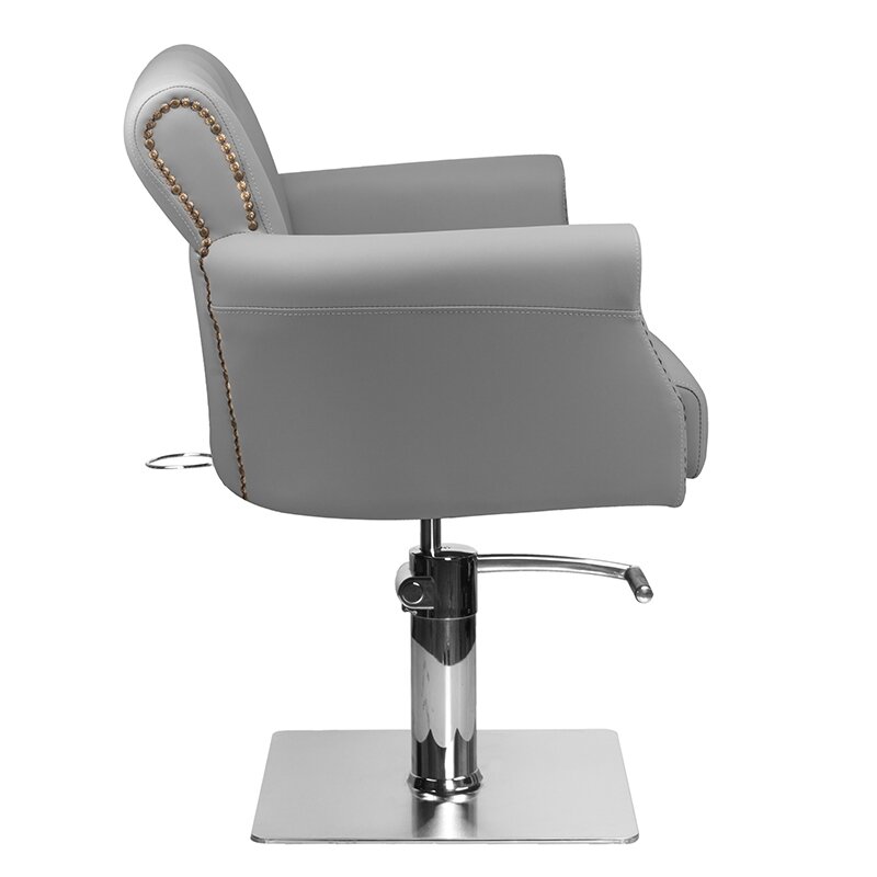 Profesionali kirpyklos kėdė HAIR SYSTEM BER 8541, pilkos spalvos 1 Profesionali kirpyklos kėdė HAIR SYSTEM BER 8541, pilkos spalvos 1