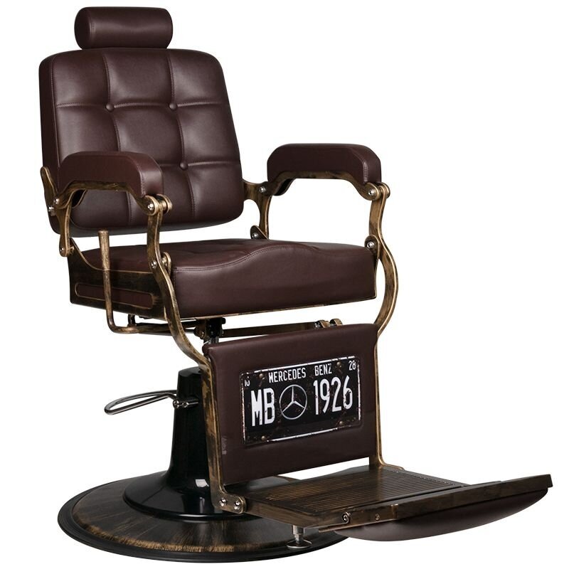 Profesionali barberio kėdė kirpykloms ir grožio salonams GABBIANO BOSS BROWN 2 Profesionali barberio kėdė kirpykloms ir grožio salonams GABBIANO BOSS BROWN 2