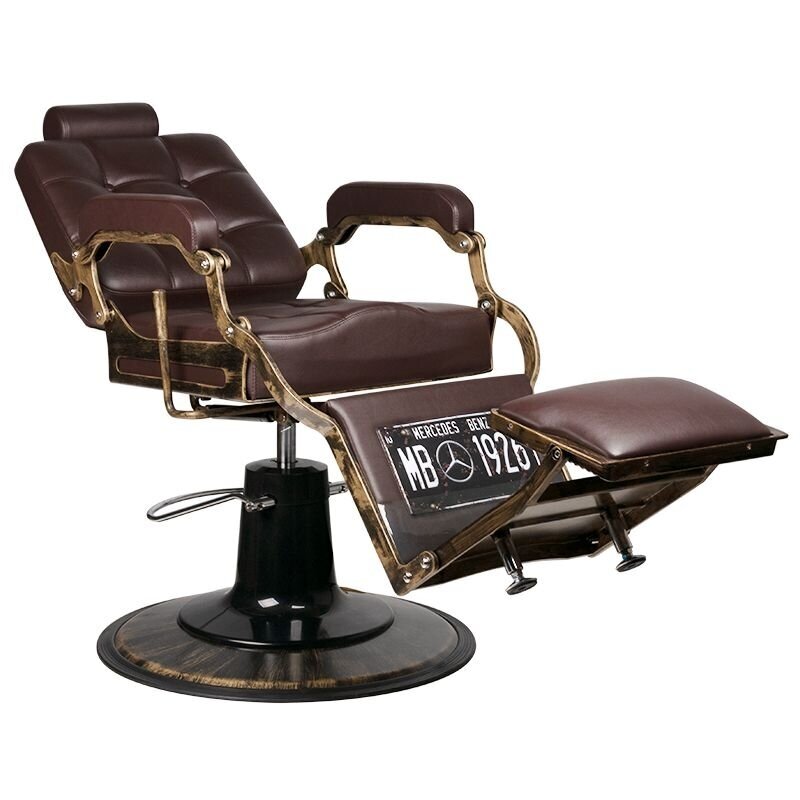 Profesionali barberio kėdė kirpykloms ir grožio salonams GABBIANO BOSS BROWN 6 Profesionali barberio kėdė kirpykloms ir grožio salonams GABBIANO BOSS BROWN 6