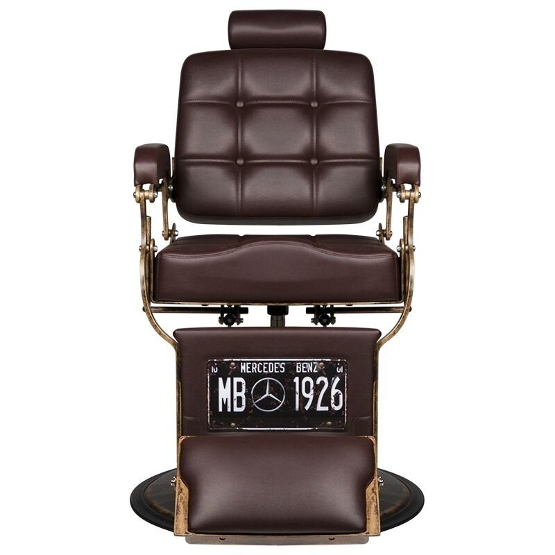 Profesionali barberio kėdė kirpykloms ir grožio salonams GABBIANO BOSS BROWN 7 Profesionali barberio kėdė kirpykloms ir grožio salonams GABBIANO BOSS BROWN 7