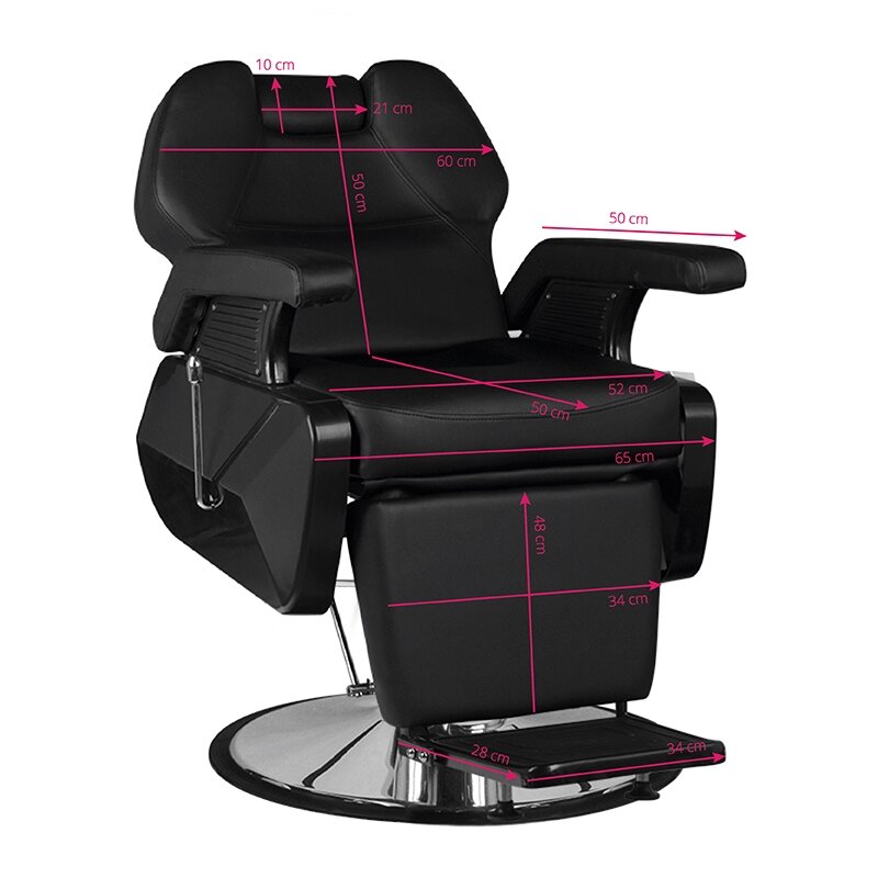 Profesionali barberio kėdė kirpykloms ir grožio salonams HAIR SYSTEM NEW YORK 5 Profesionali barberio kėdė kirpykloms ir grožio salonams HAIR SYSTEM NEW YORK 5